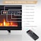 Edendirect 40'' Freestanding and Wall Mounted Electric Fireplace, 9 Kinds of Flame Color, Black EF457B - alternate 5